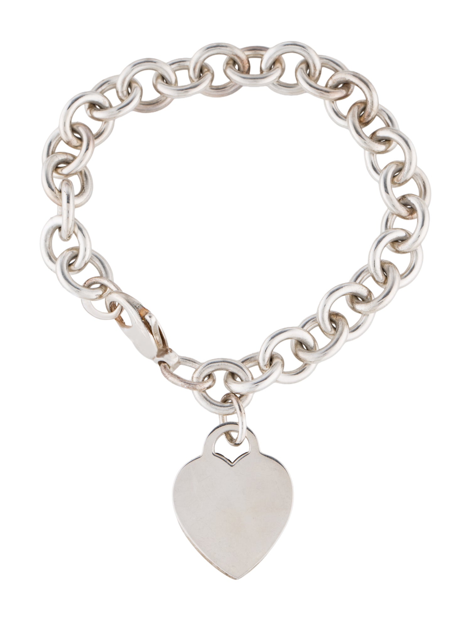 Tiffany & Co. Heart Tag Charm Bracelet