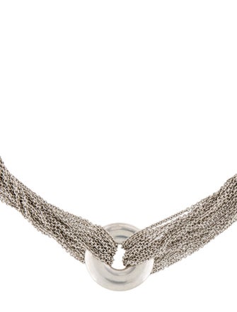 Tiffany & Co. Multistrand Circle Collar Necklace