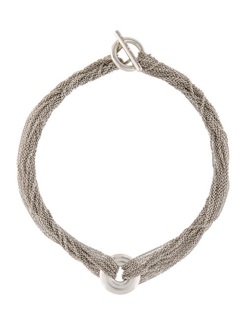 Tiffany & Co. Multistrand Circle Collar Necklace