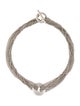 Tiffany & Co. Multistrand Circle Collar Necklace