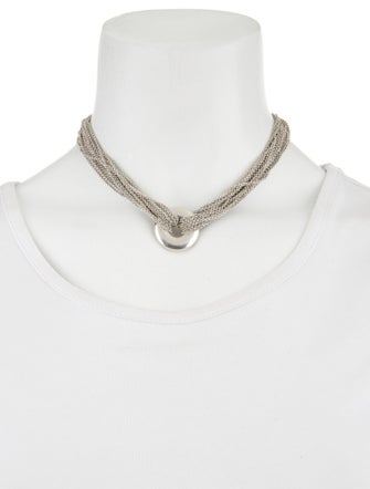 Tiffany & Co. Multistrand Circle Collar Necklace