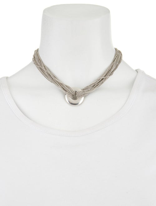 Tiffany & Co. Multistrand Circle Collar Necklace