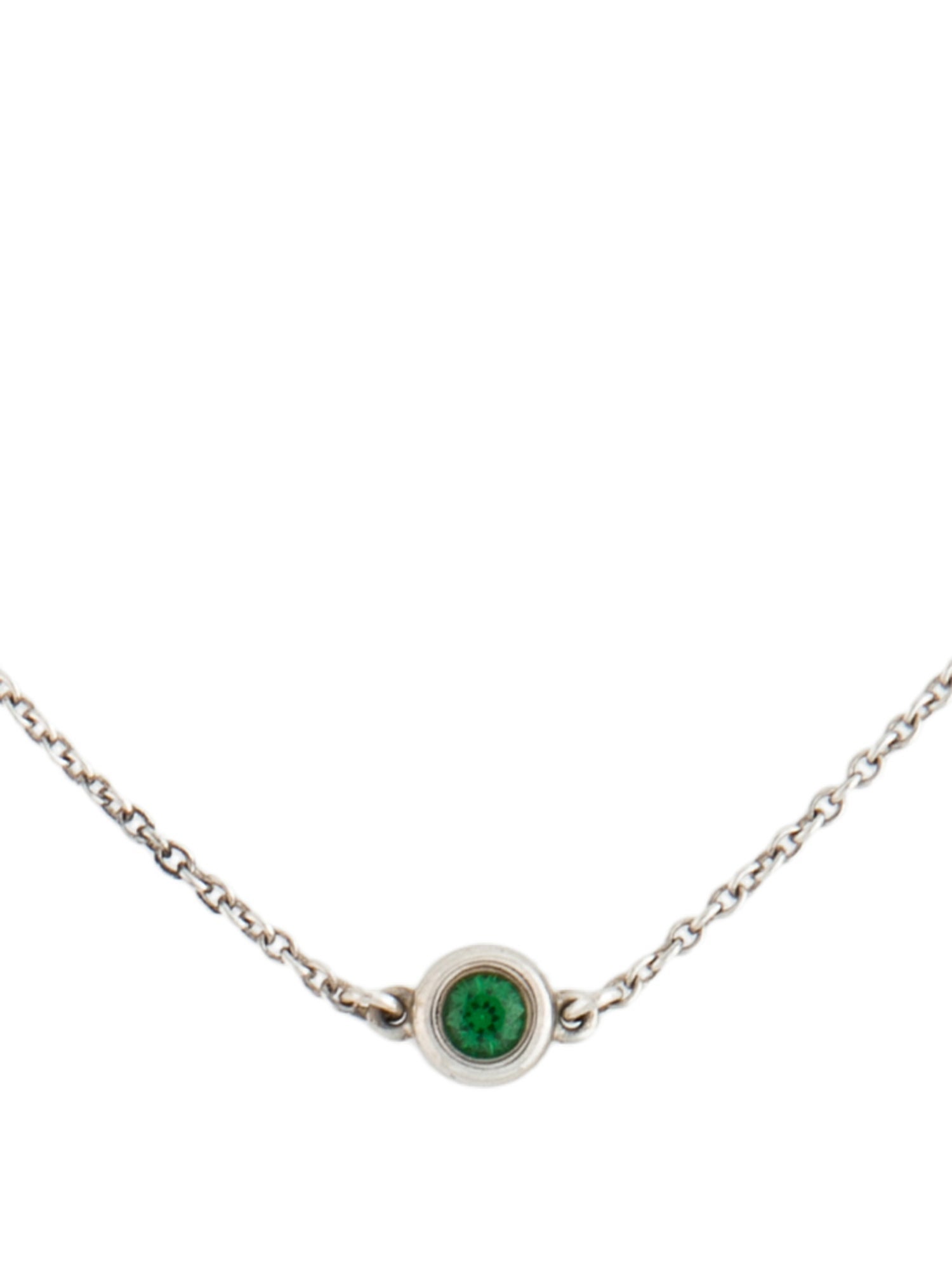 Tiffany & Co. Tsavorite Color by the Yard Station Necklace