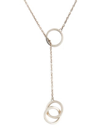 Tiffany & Co. Interlocking Circles Lariat Necklace