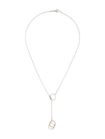 Tiffany & Co. Interlocking Circles Lariat Necklace