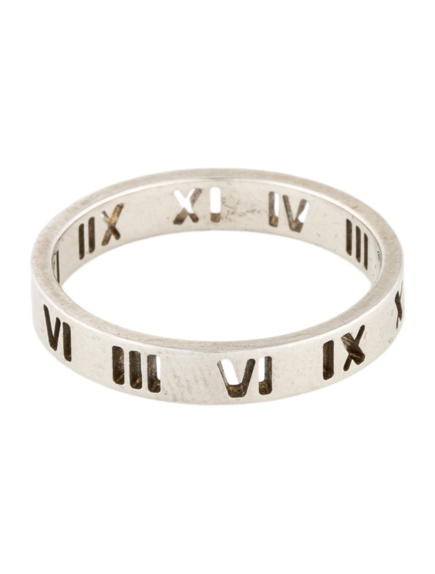 Tiffany & Co. Pierced Narrow Atlas Band