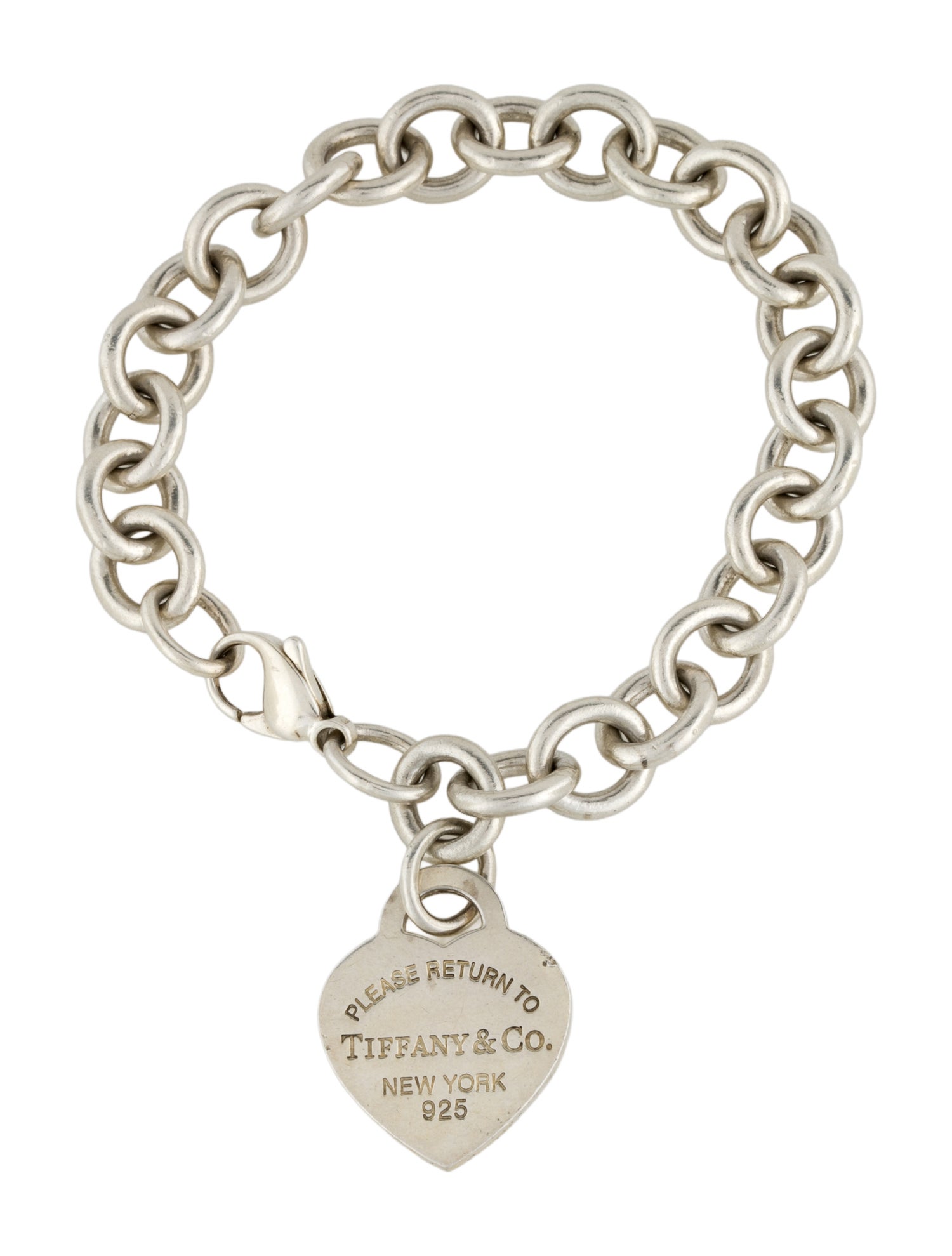 Tiffany & Co. Heart Tag Charm Bracelet