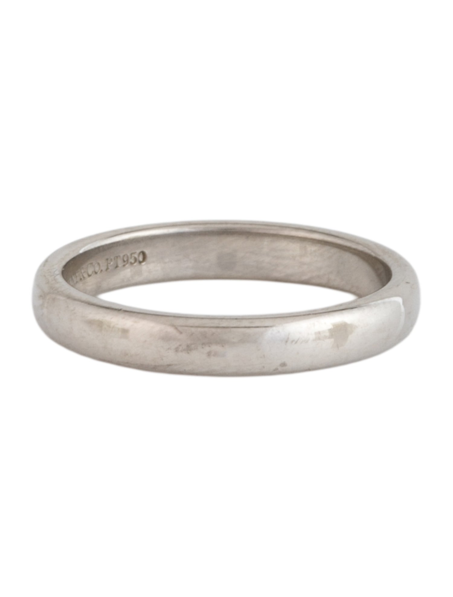 Tiffany & Co. Platinum Forever Wedding Band Ring