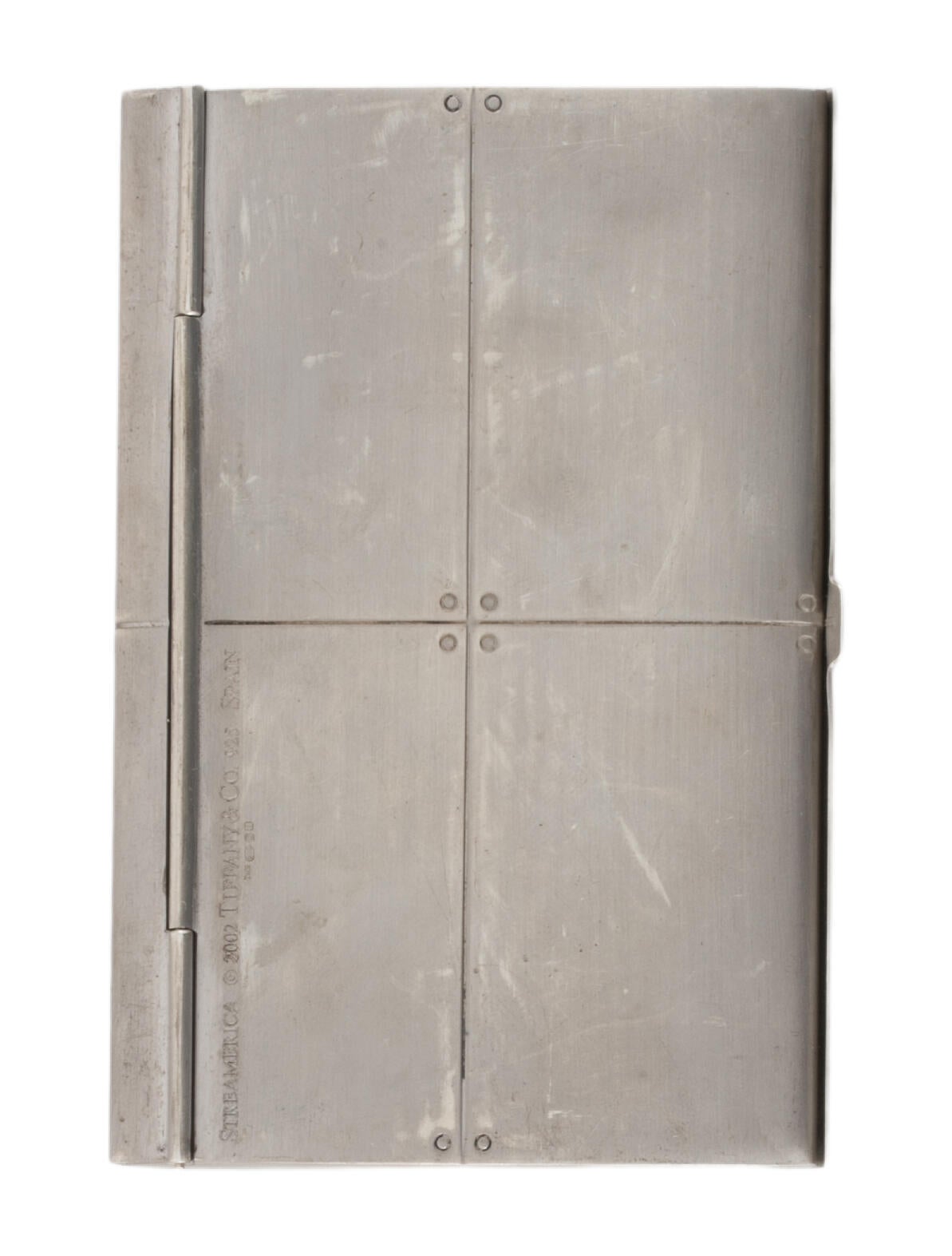 Tiffany & Co. Sterling Streamerica Card Case