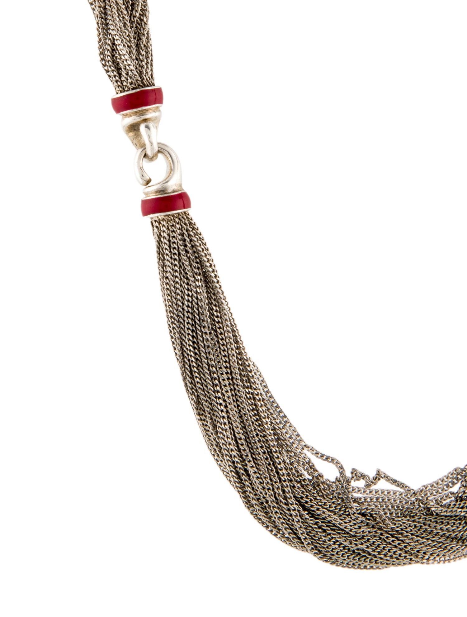 Tiffany & Co. Vintage Enamel Multistrand Choker Necklace