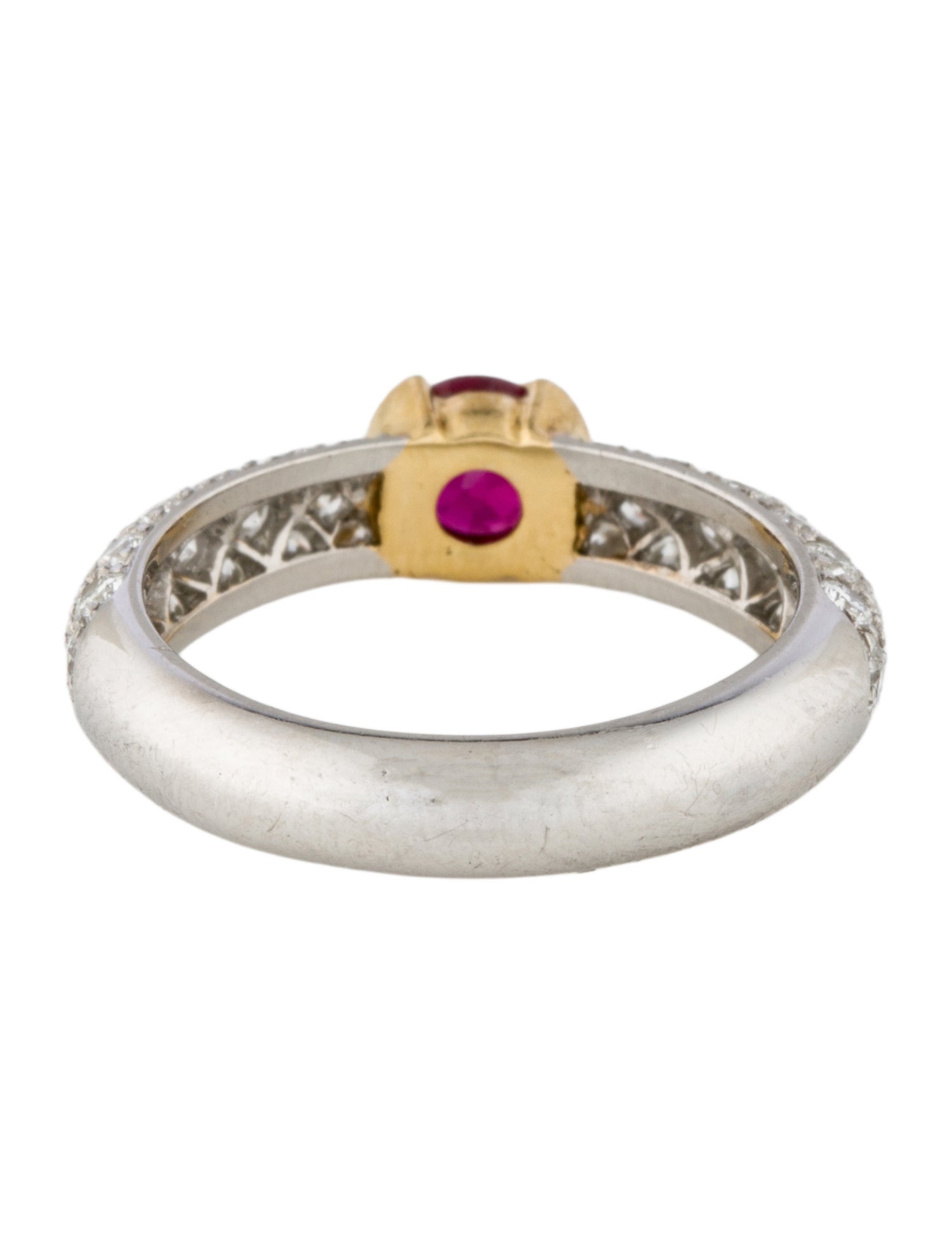 Tiffany & Co. Ruby & Diamond Cocktail Ring