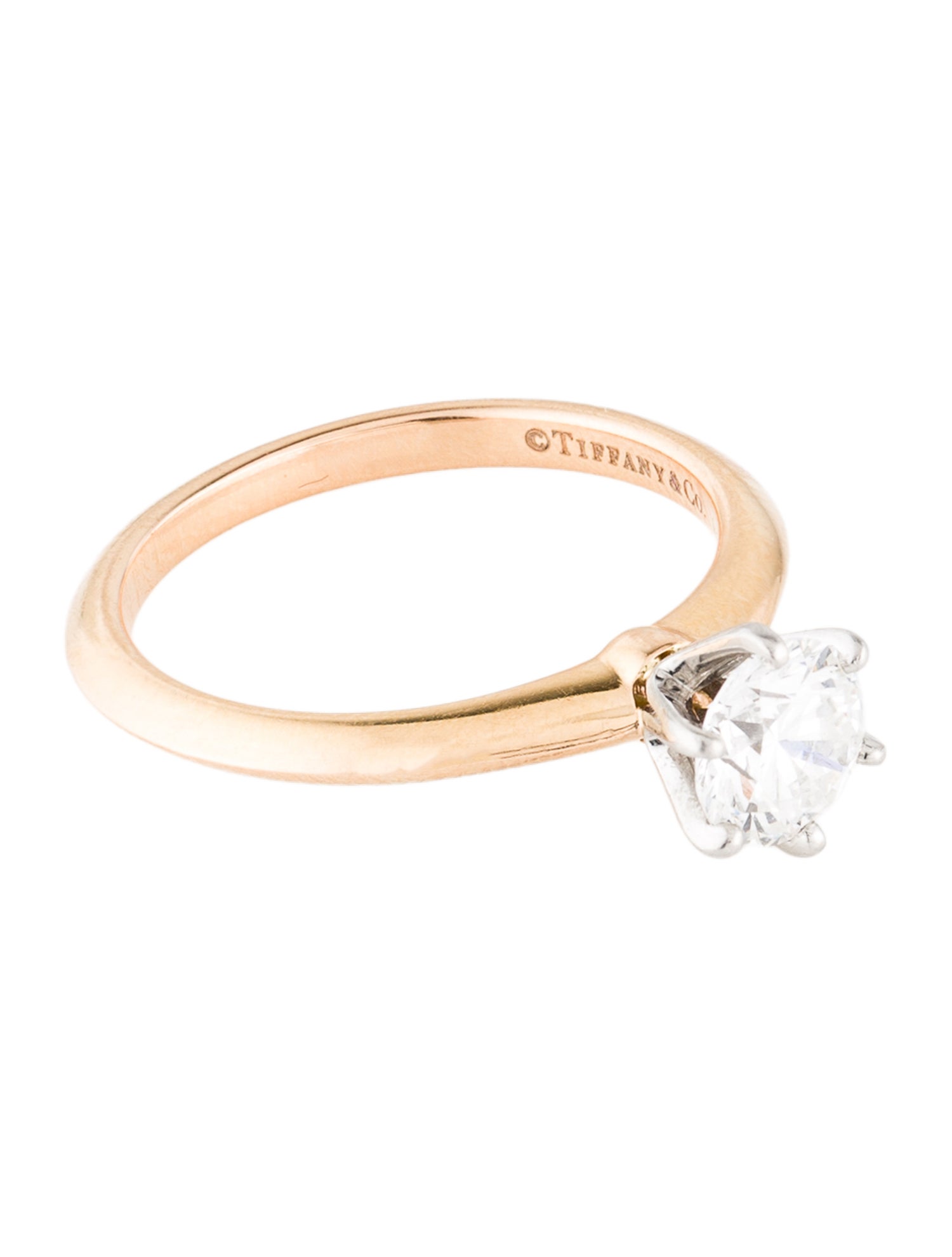 Tiffany & Co. Diamond Solitaire Engagement Ring