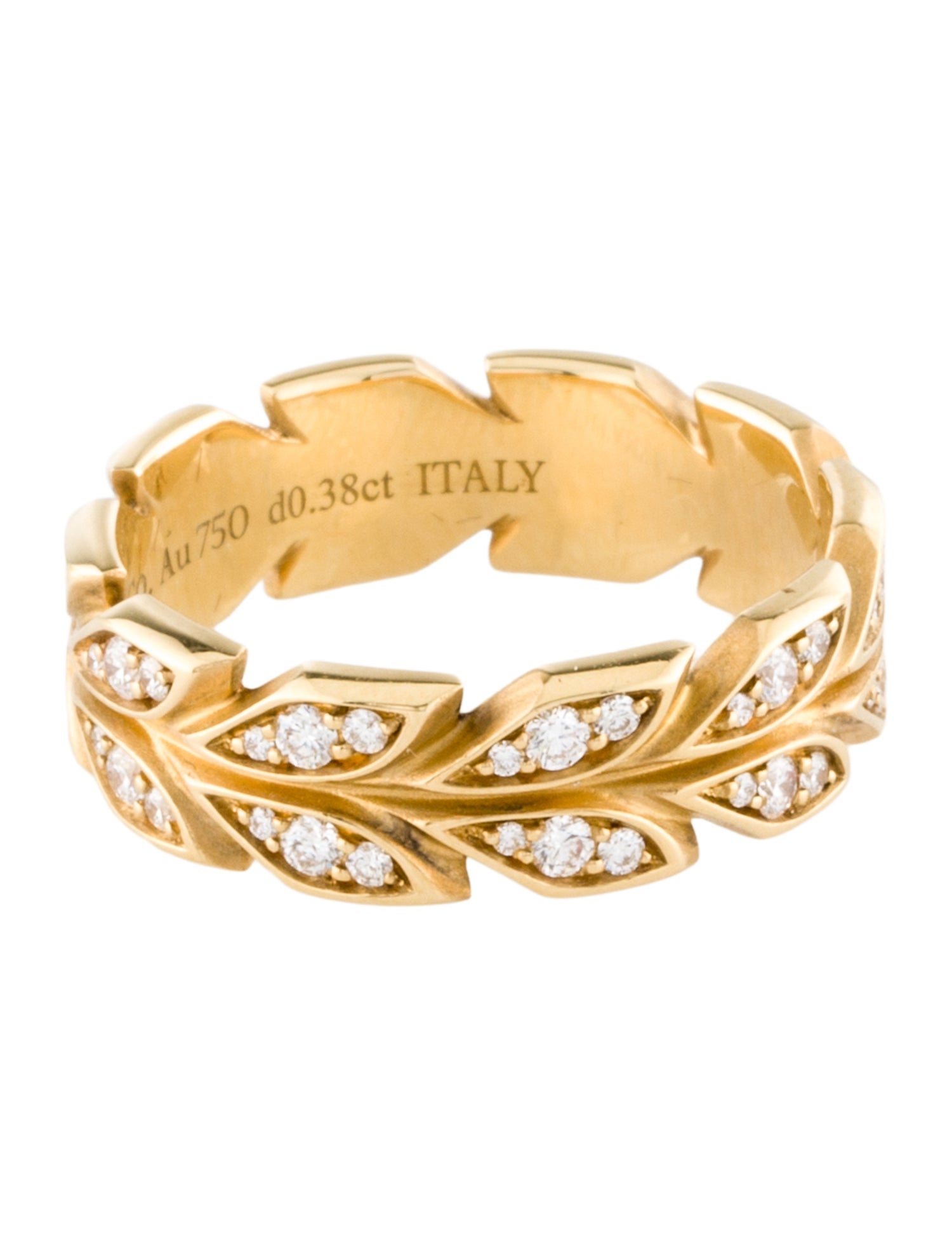 Tiffany & Co. 18K Diamond Victoria Vine Ring