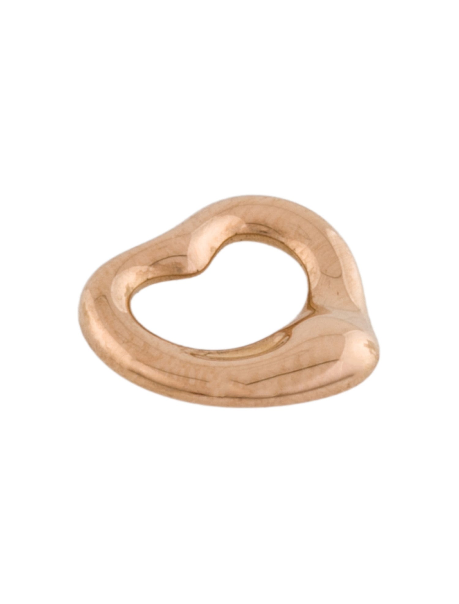 Tiffany & Co. 18K Open Heart Pendant