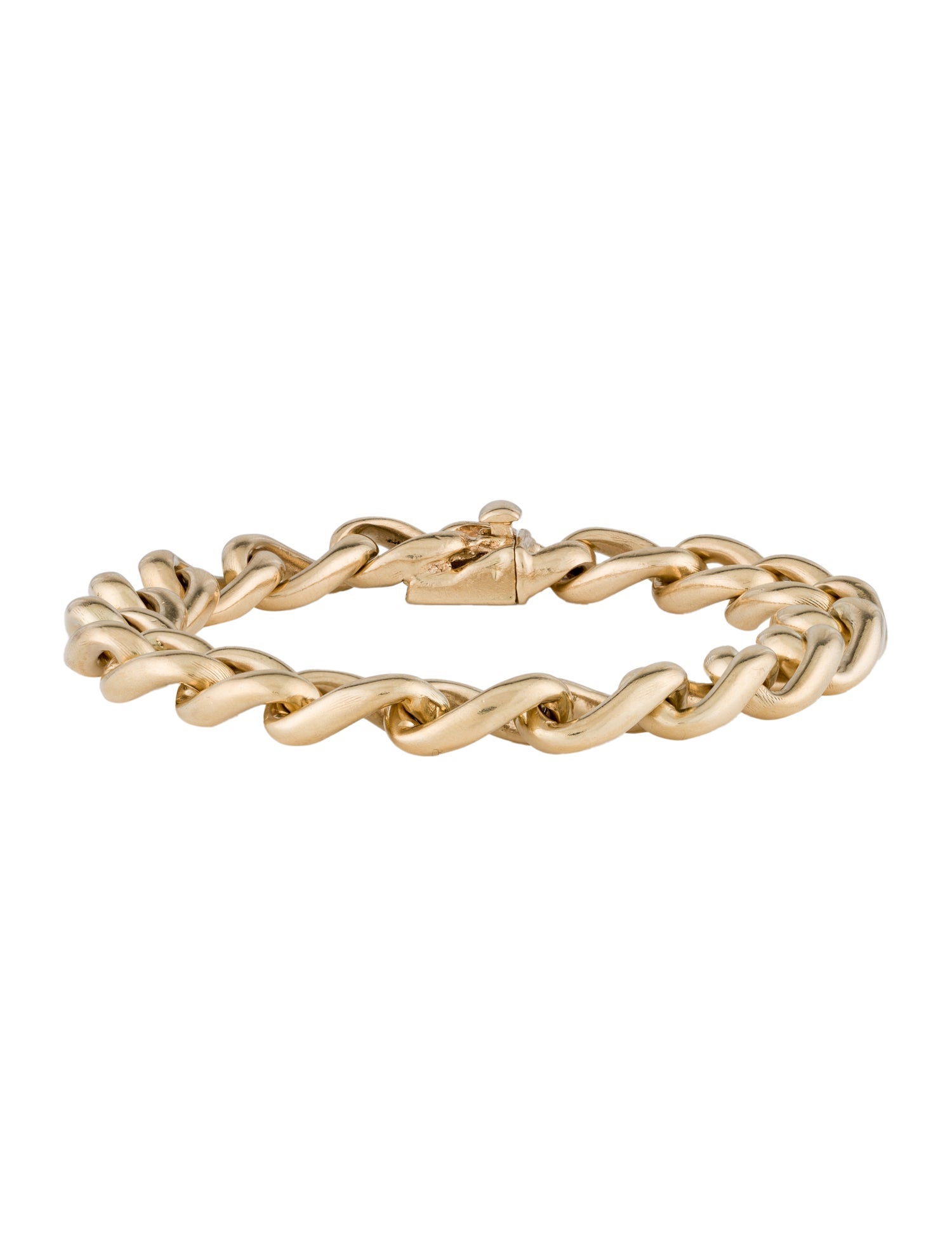 Tiffany & Co. Vintage 14K Curb Link Bracelet