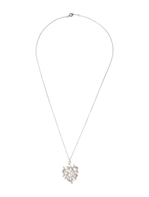 Tiffany & Co. Olive Leaf Pendant Necklace