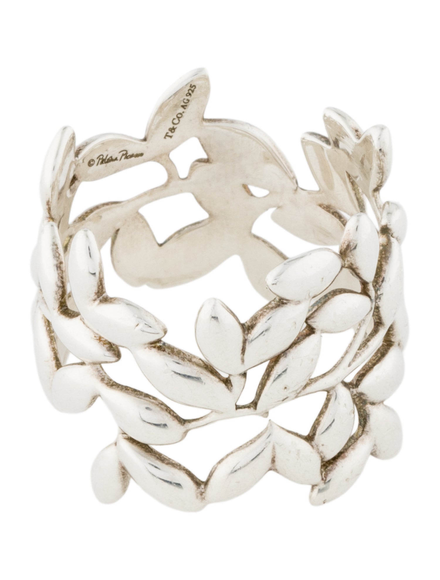 Tiffany & Co. Olive Leaf Band