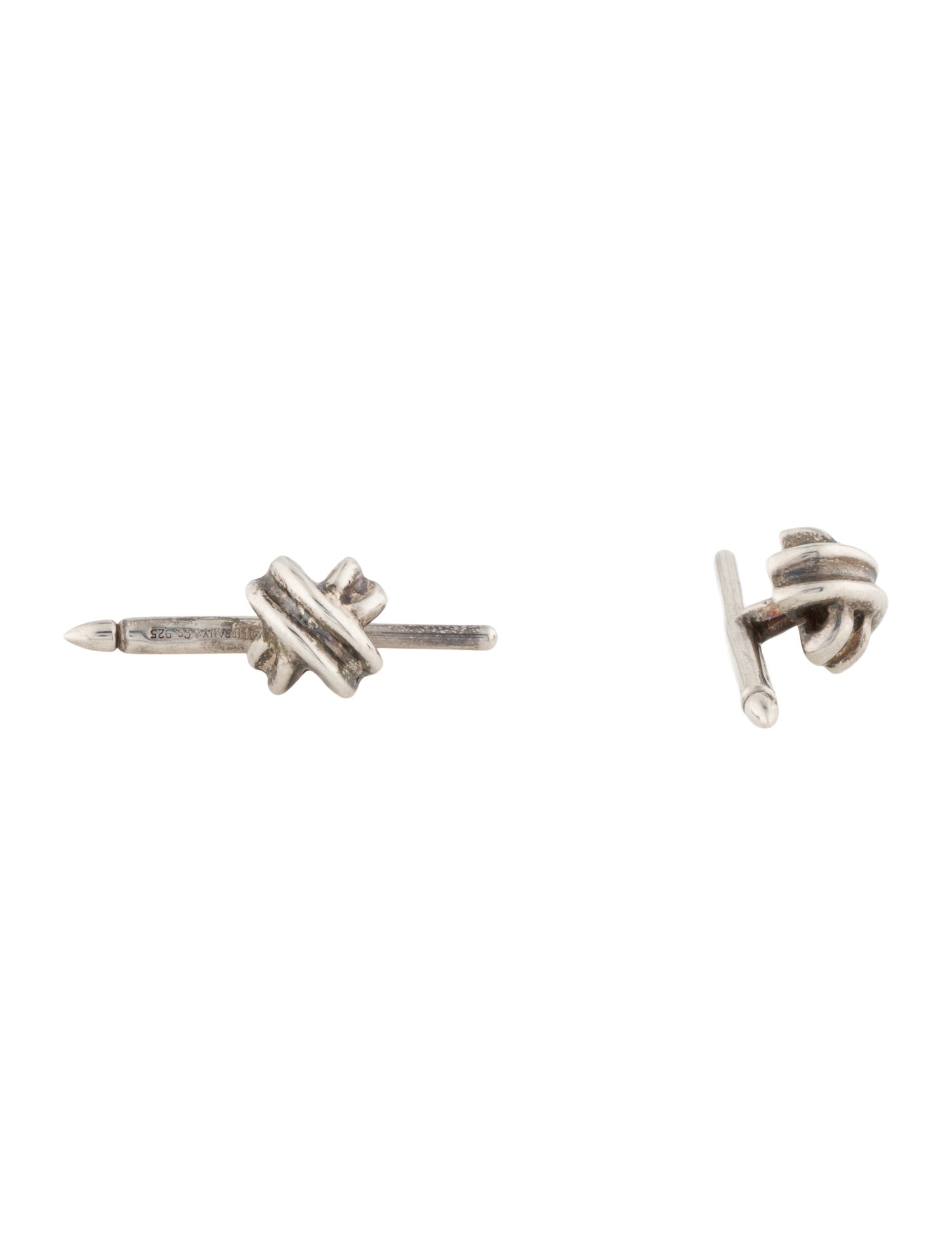 Tiffany & Co. Double Knot Shirt Studs
