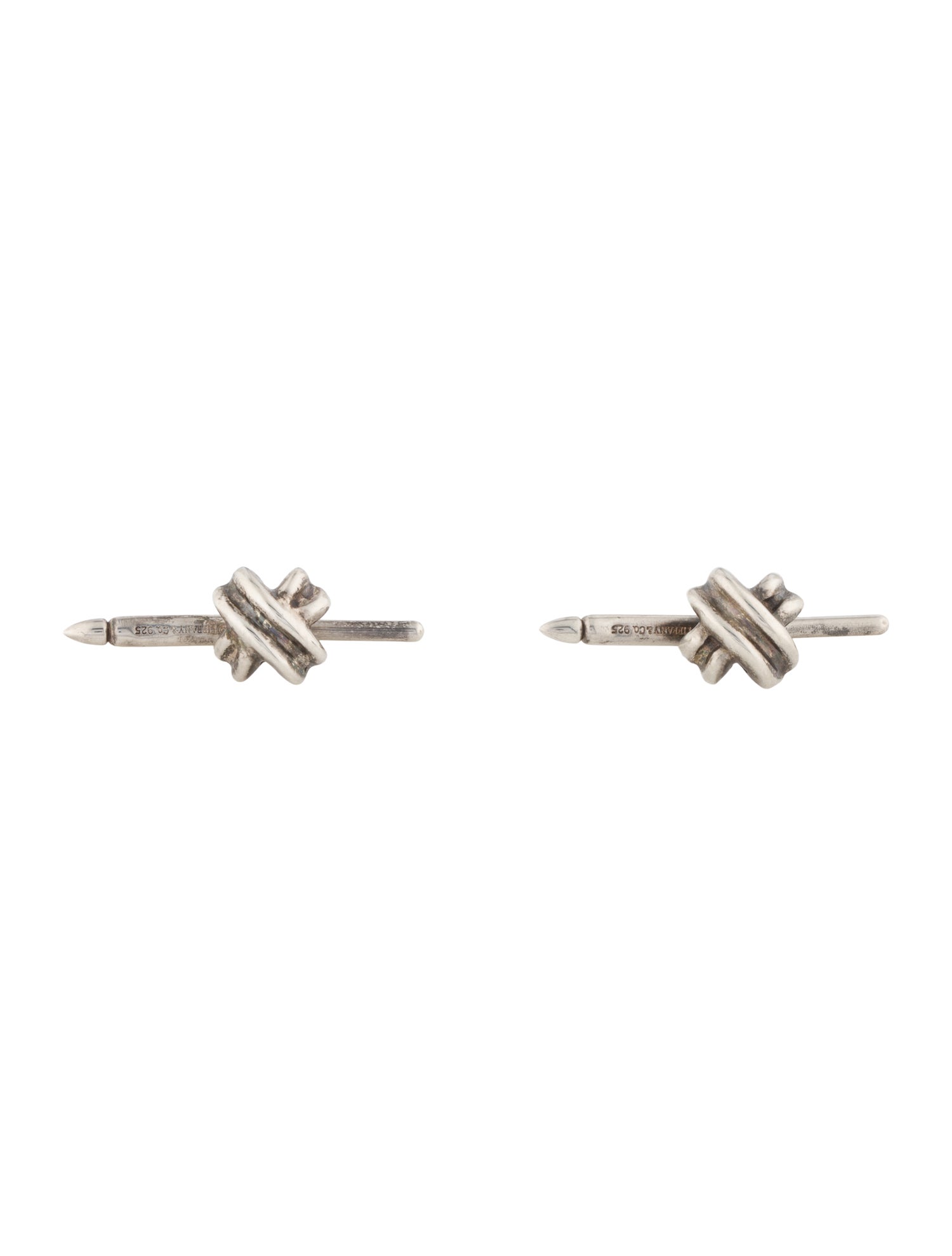 Tiffany & Co. Double Knot Shirt Studs