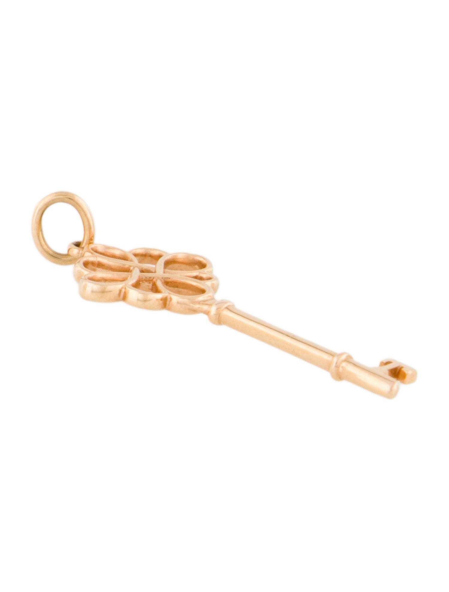 Tiffany & Co. 18K Knot Key Pendant