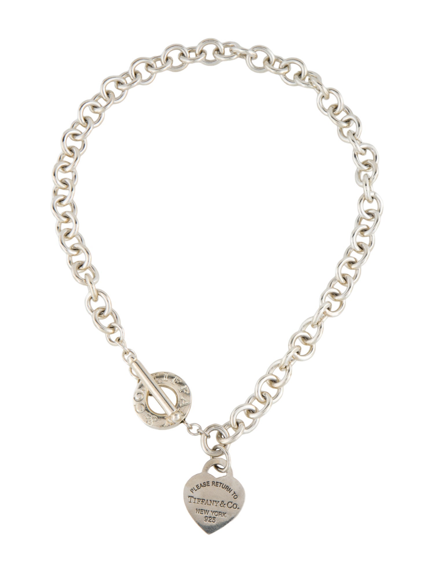 Tiffany & Co. Heart Tag Toggle Necklace