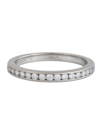 Tiffany & Co. Platinum Diamond Wedding Band
