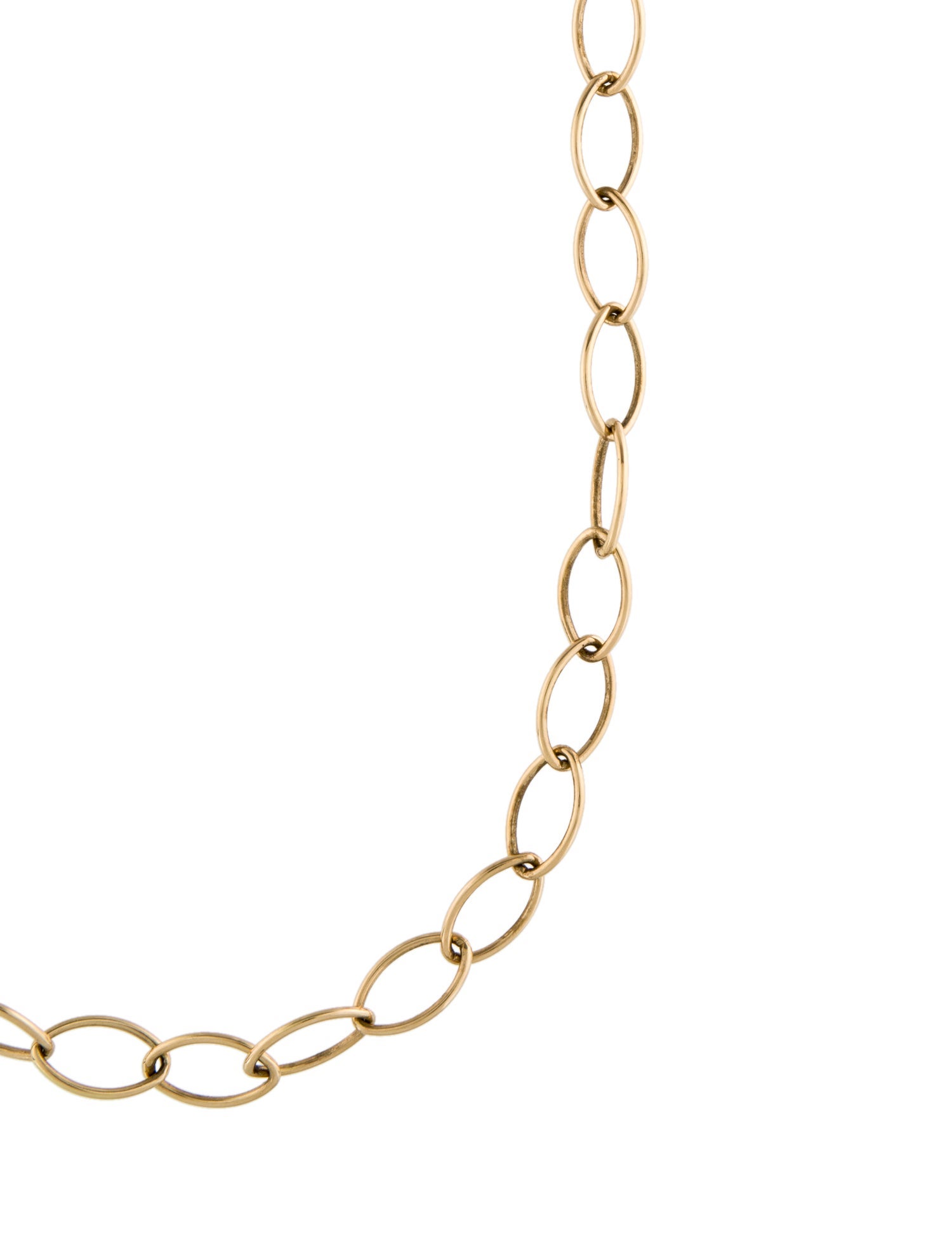 Tiffany & Co. 18K Oval Link Necklace