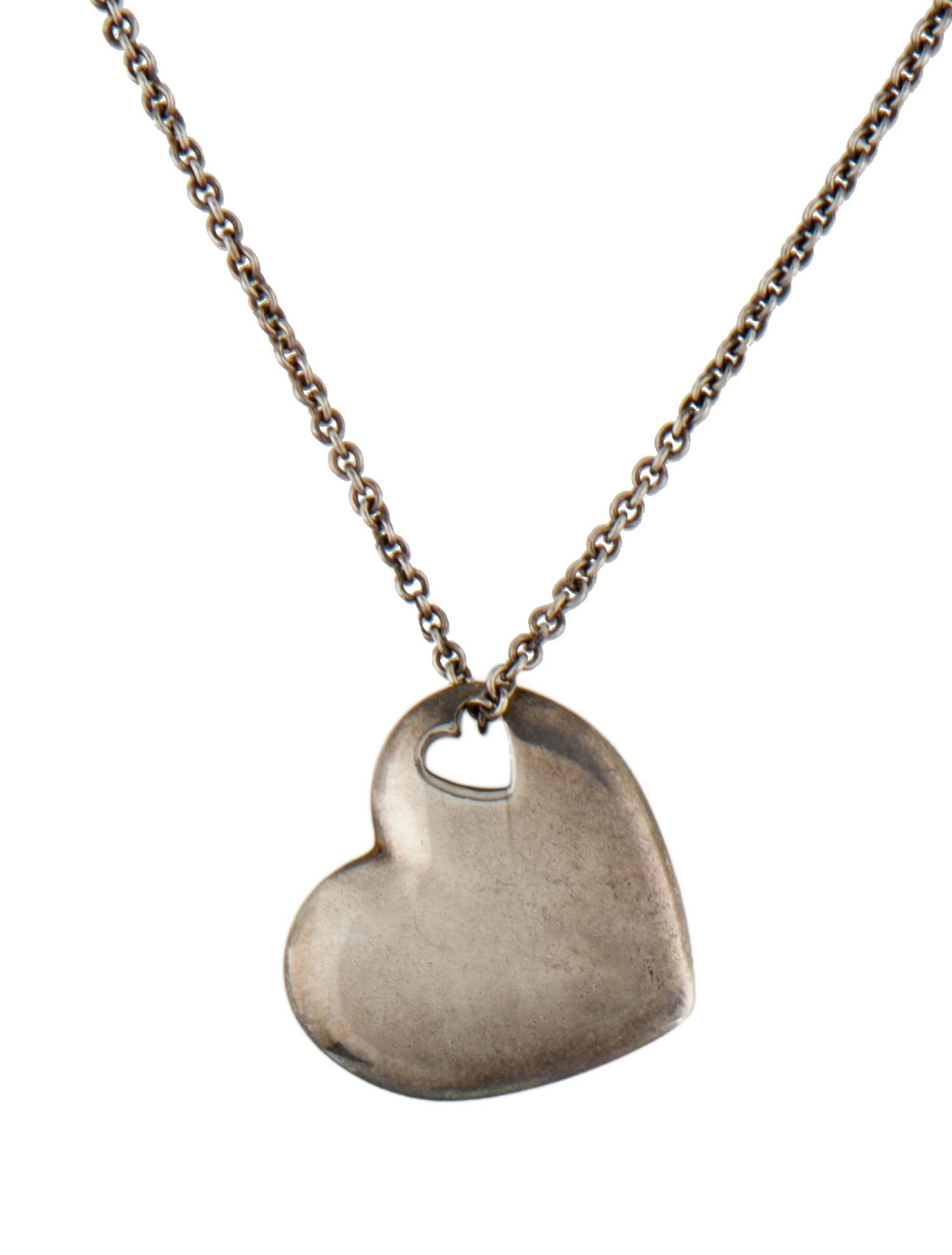 Tiffany & Co. Heart Pendant Necklace