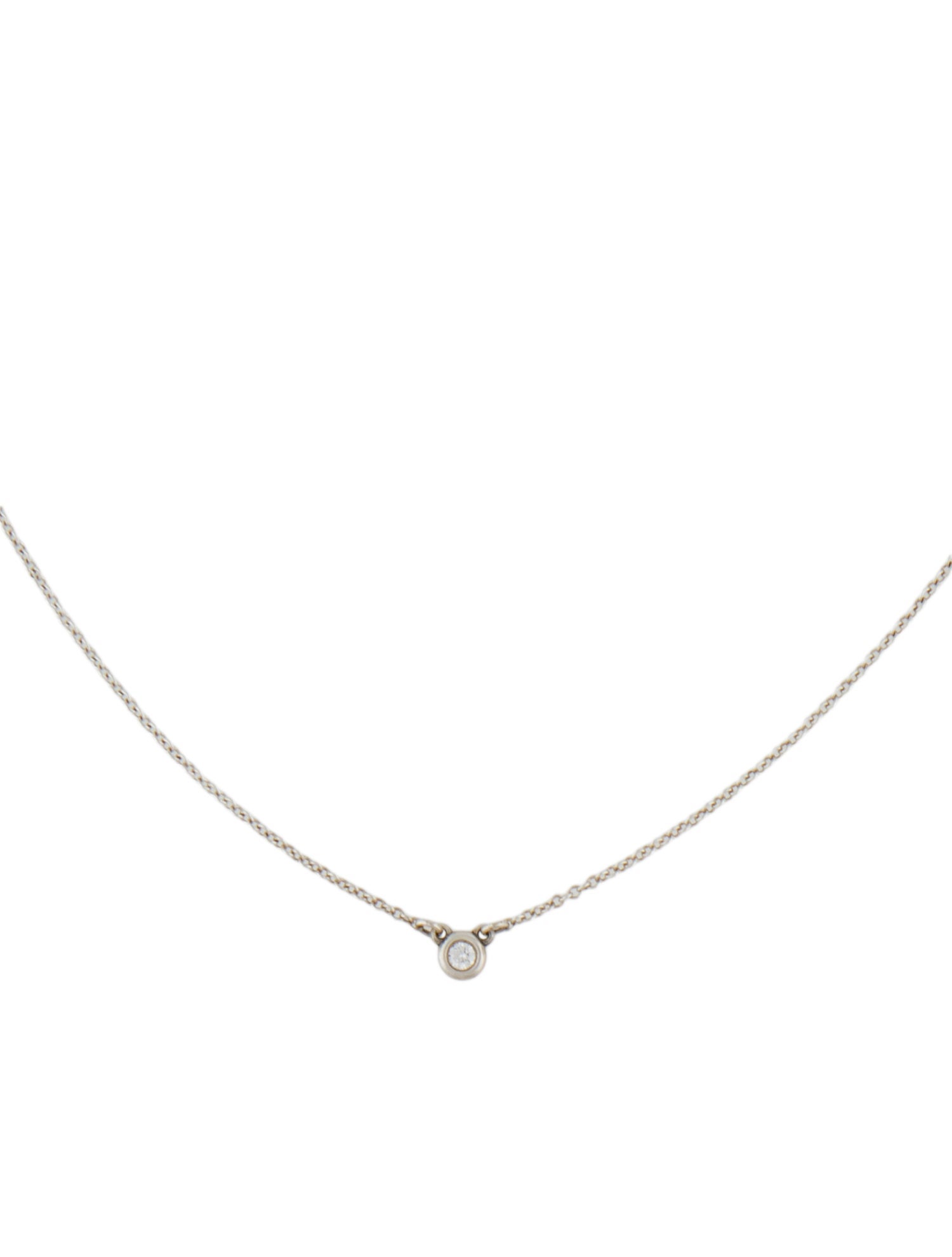 Tiffany & Co. Diamonds by the Yard Pendant Necklace