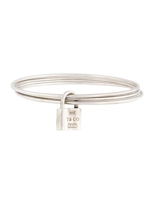 Tiffany & Co. Lock Triple Bangle Bracelet