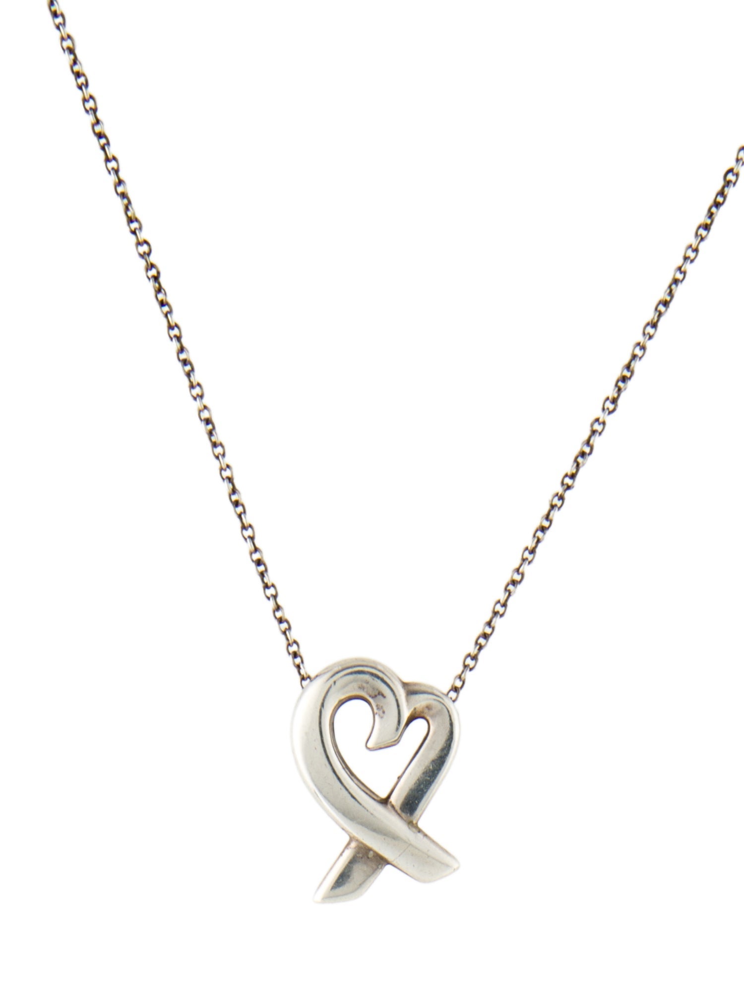 Tiffany & Co. Loving Heart Pendant Necklace
