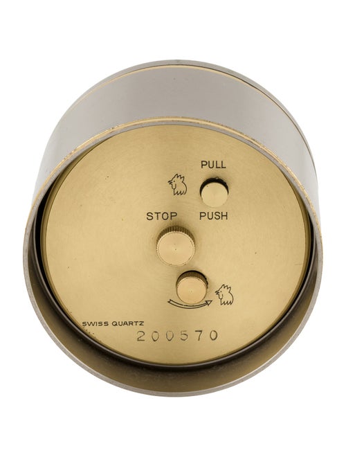 Tiffany & Co. Swivel Travel Clock