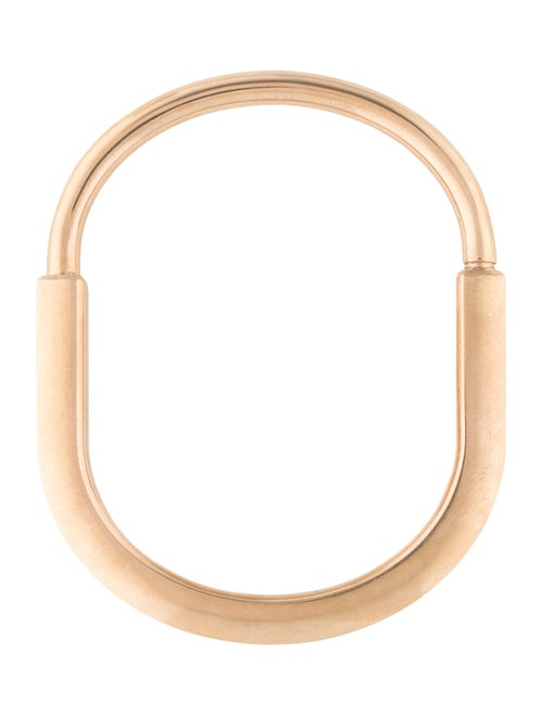 Tiffany & Co. 18K Lock Bangle Bracelet