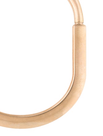 Tiffany & Co. 18K Lock Bangle Bracelet