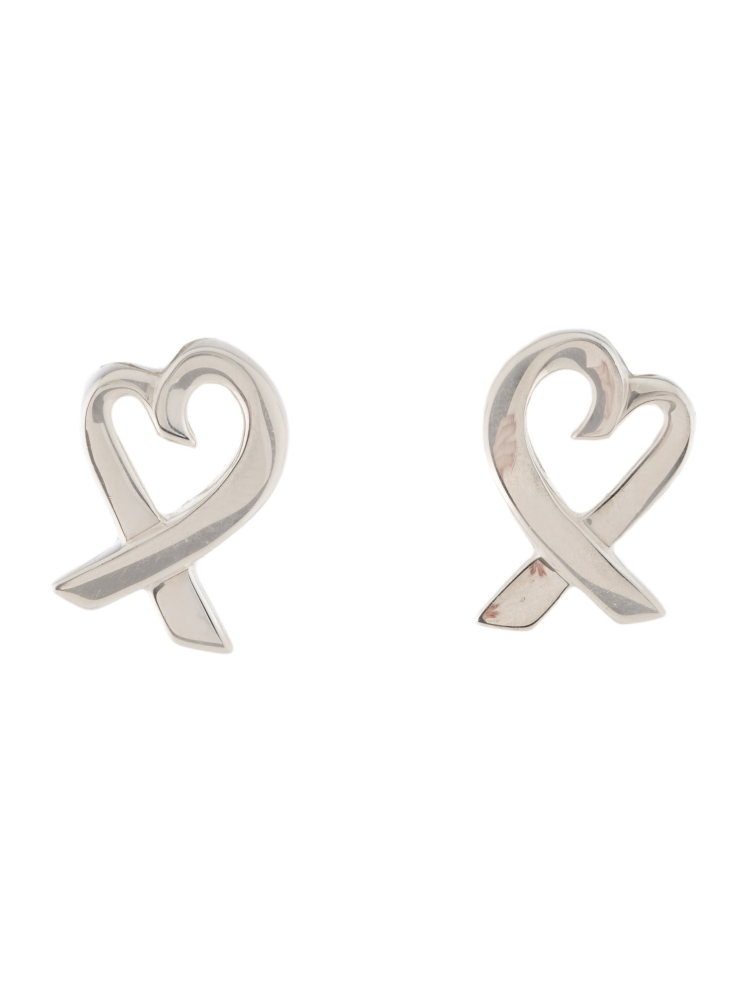 Tiffany & Co. Vintage Loving Heart Clip-On Earrings