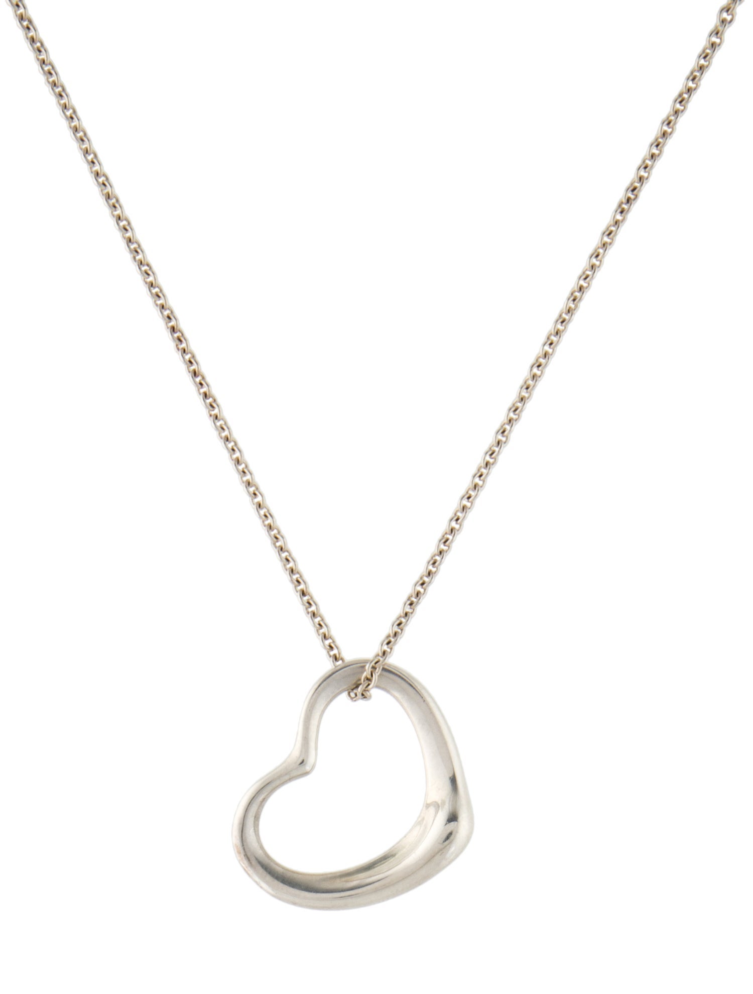 Tiffany & Co. Open Heart Pendant