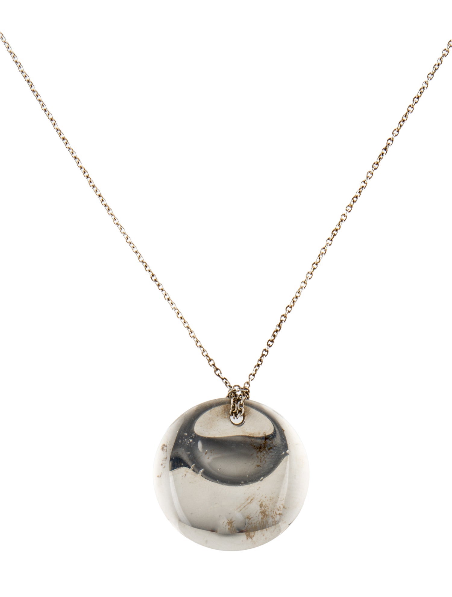 Tiffany & Co. Round Pendant Necklace