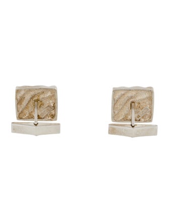 Tiffany & Co. Square Wave Cufflinks