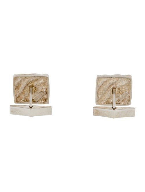 Tiffany & Co. Square Wave Cufflinks