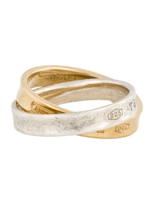 Tiffany & Co. Two-Tone Interlocking Circles Ring