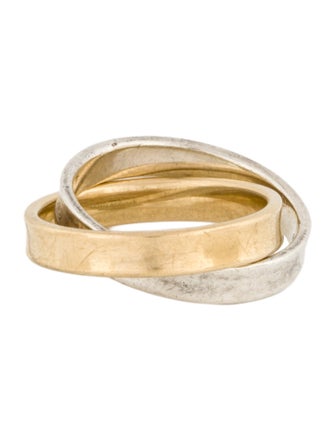 Tiffany & Co. Two-Tone Interlocking Circles Ring