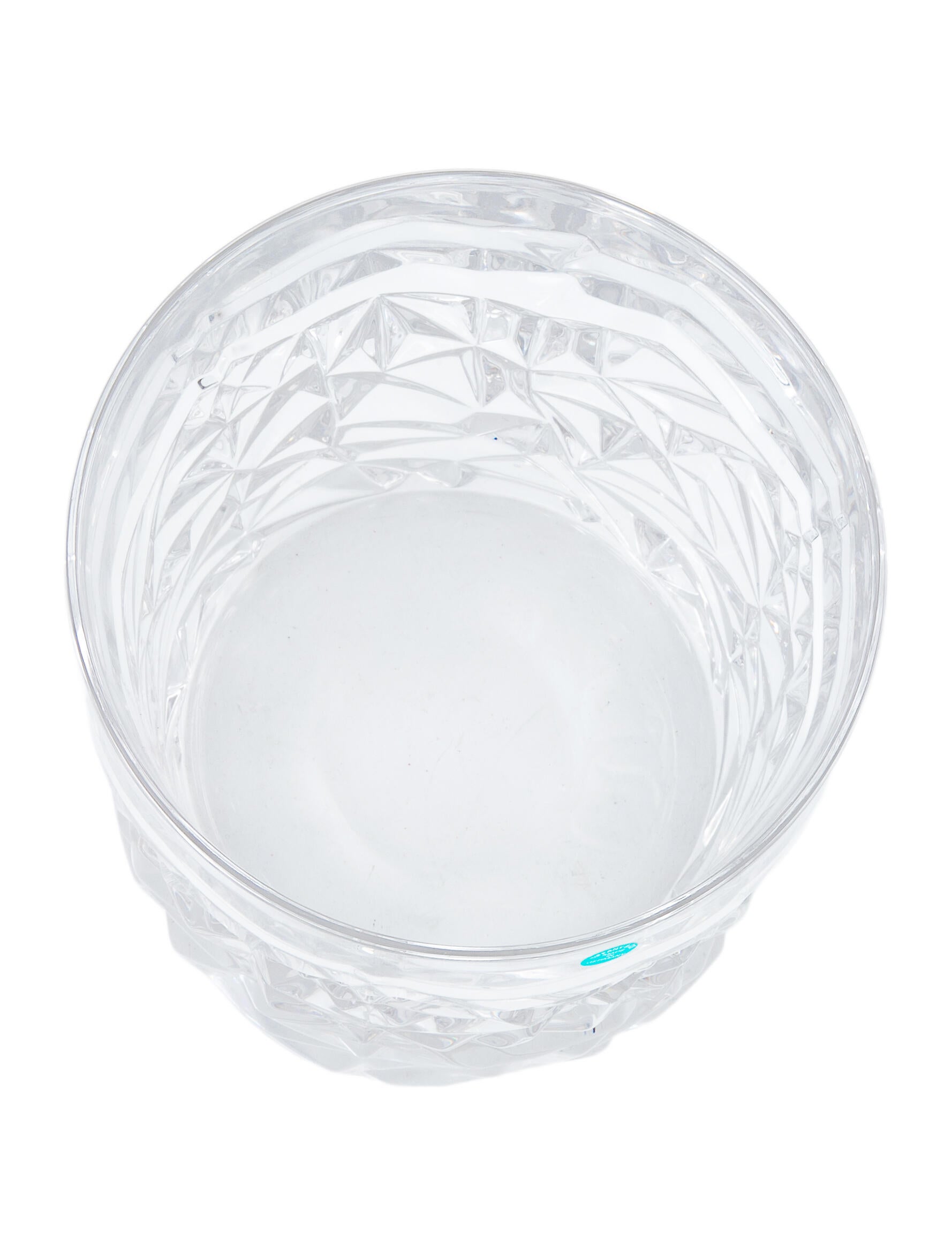 Tiffany & Co. Rock Cut Crystal Champagne Cooler