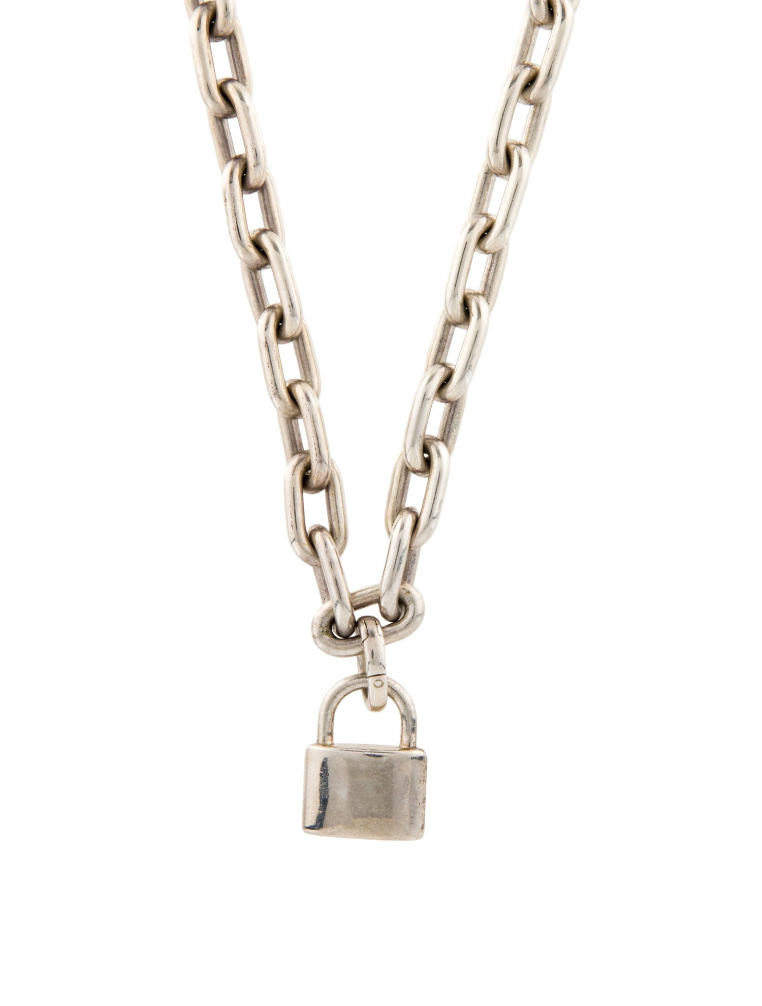 Tiffany & Co. Pearl Lock Necklace