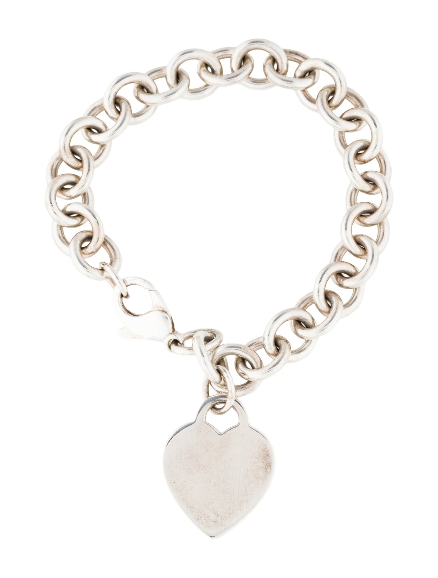 Tiffany & Co. Heart Tag Charm Bracelet