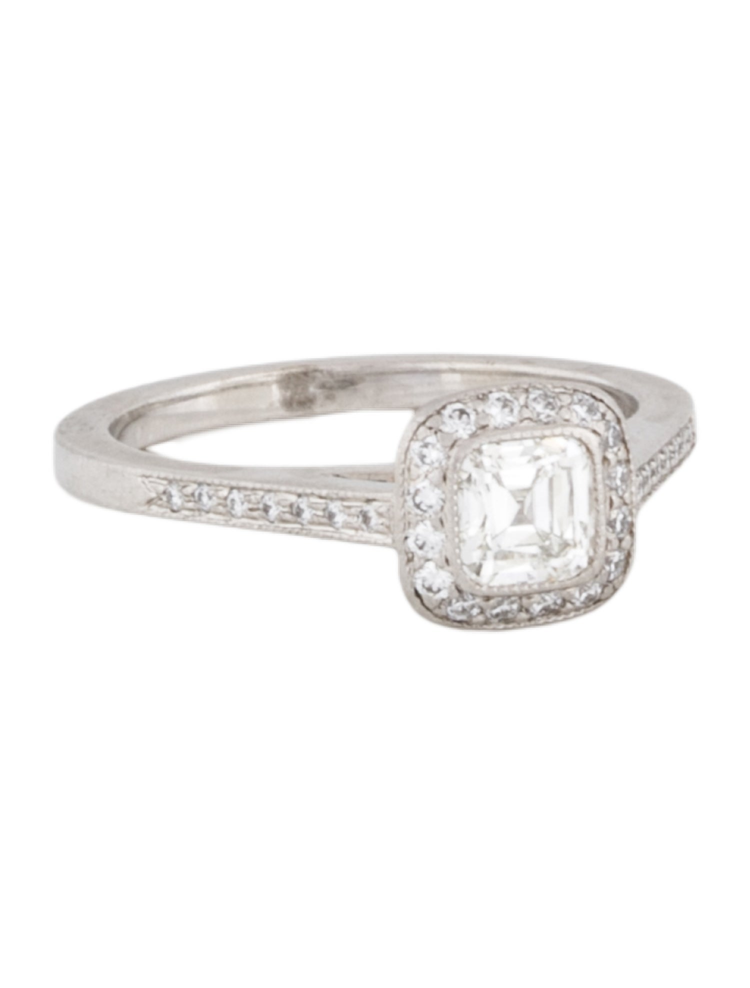 Tiffany & Co. Platinum Diamond Legacy Engagement Ring