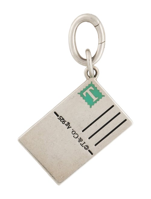 Tiffany & Co. Enamel 'Greetings From Las Vegas' Postcard Charm