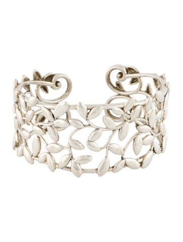 Tiffany & Co. Bangle Olive Leaf Cuff Bracelet