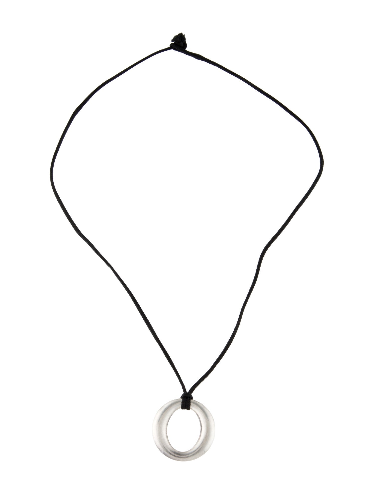 Tiffany & Co. Cord Sevillana Pendant Necklace