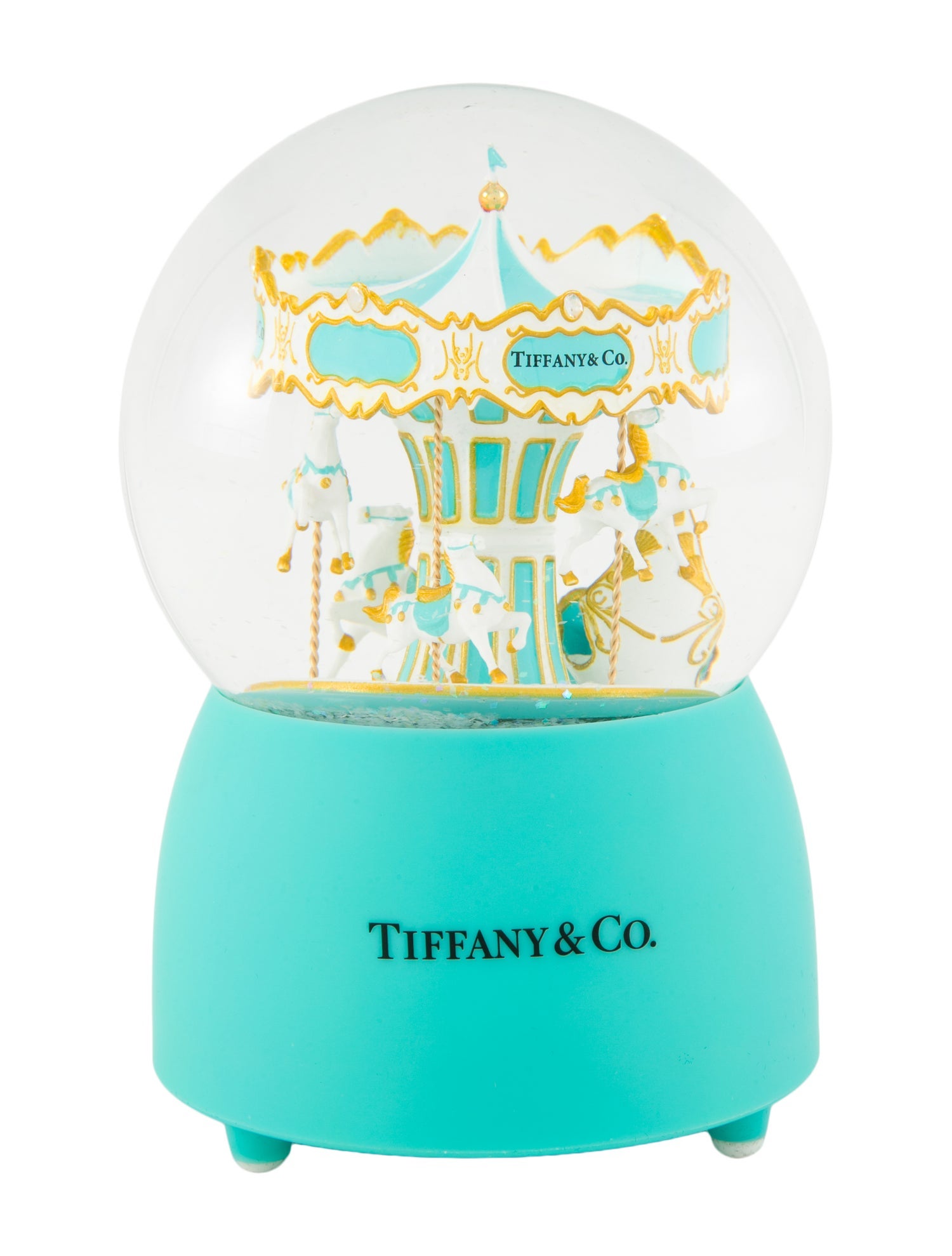 Tiffany & Co. Carousel Snow Globe