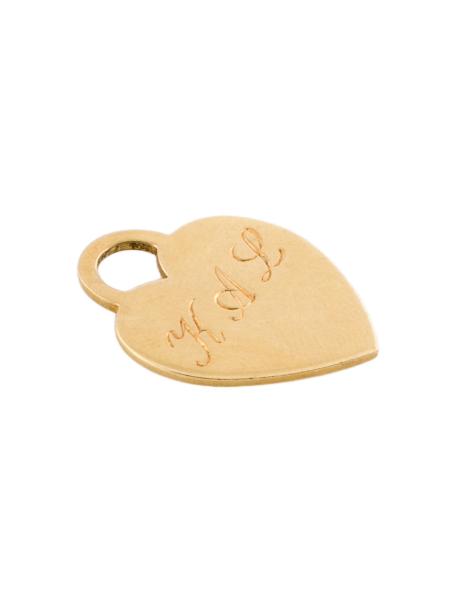 Tiffany & Co. 18K Heart Tag Pendant